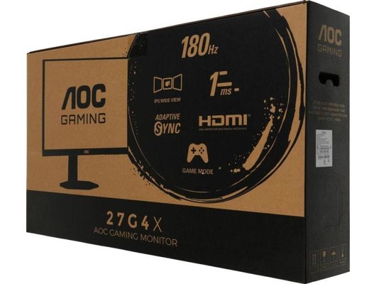 Монитор игровой AOC 27G4HRE черный