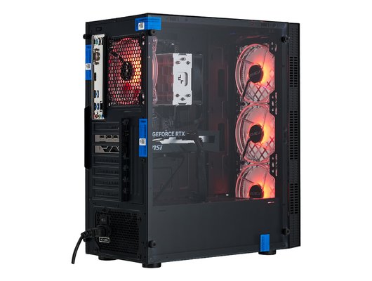 Системный блок AMCV a124N Game AMD RYZEN 5 5600X - 6 x 3.7 GHz/16Gb/960Gb SSD/RTX 5050 8Gb OC GDDR6/DOS