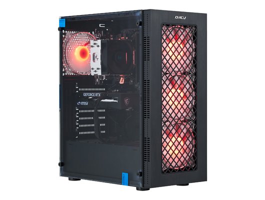 Системный блок AMCV a124N Game AMD RYZEN 5 5600X - 6 x 3.7 GHz/16Gb/960Gb SSD/RTX 5050 8Gb OC GDDR6/DOS