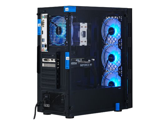 Системный блок AMCV a125N Game AMD RYZEN 5 5600X - 6 х 3.7 GHz/16Gb/512Gb SSD/RTX 3050 8Gb OC GDDR6 /DOS