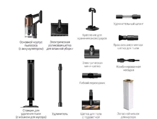 Пылесос DREAME Z20 AQUA CYCLE STATION