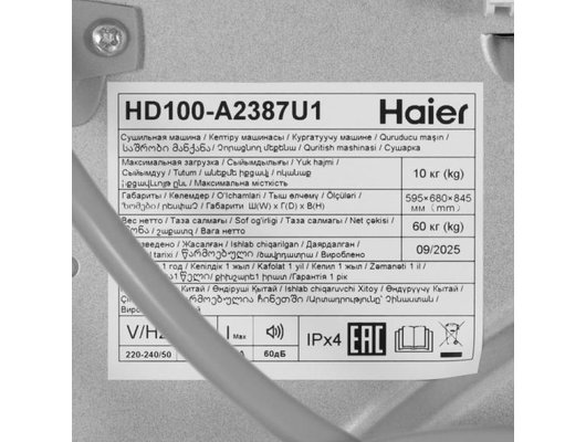 HAIER HD100-A2387U1