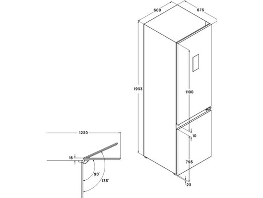 Холодильник VARD VRC195NI