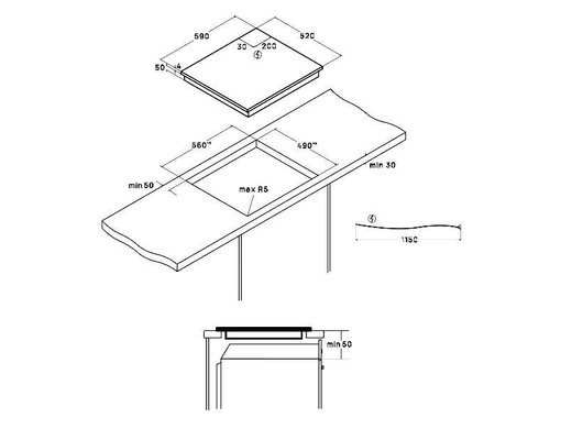 Варочная панель VARD VHI6461K