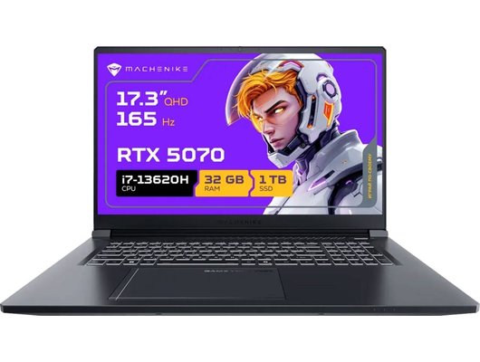 Ноутбук игровой Machenike Star 17 Moon XL/JJ00GF00JRU/Core i7-13620H/32Gb/1Tb/17.3 QHD 165Hz/RTX 5070 8Gb/DOS