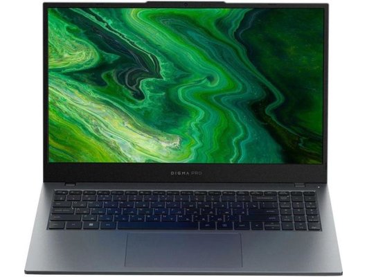 Ноутбук Digma Pro Fortis M 15/DN15R5-ADXW07/Ryzen 5-7430U/16Gb/512Gb/15.6 FHD IPS/Win11Pro серый