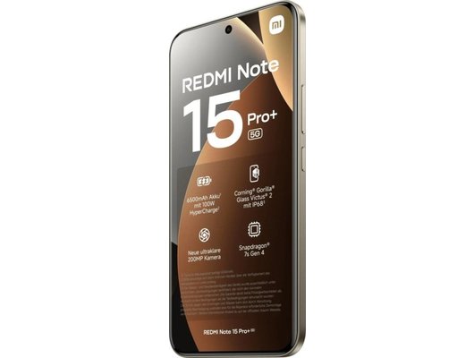 Смартфон Xiaomi Redmi Note 15 Pro+ 5G 12/512Gb Brown