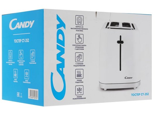 Тостер CANDY CT-252