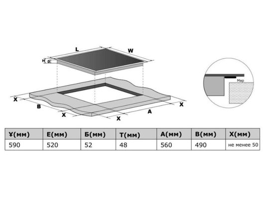 Варочная панель HAIER HHY-C64DFB