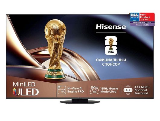 4K (Ultra HD) Smart телевизор HISENSE 65U8Q