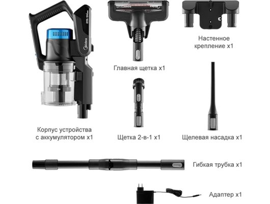 Пылесос MIDEA VSS P7 Lite пылесос