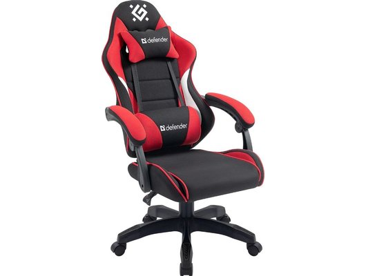 Кресло Defender Sorrento Black/Red