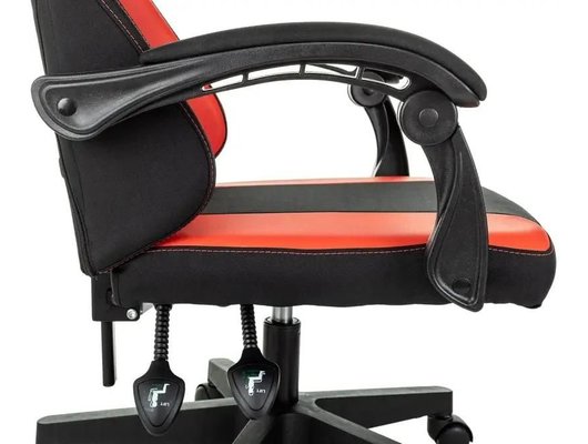 Кресло Zombie Rudger Black/Red