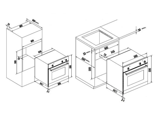 Духовой шкаф VARD VOE442HB