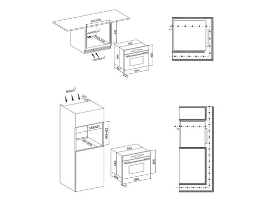 Духовой шкаф VARD VMC355HK