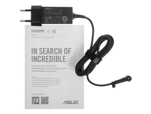 Ноутбук ASUS VivoBook M1502NAQ-BQ049/90NB1842-M00830/Ryzen 7-170/16Gb/512Gb/15.6 FHD IPS/DOS серебристый