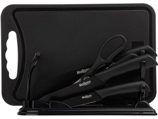 Набор ножей MALLONY  COLTELLO NERO (7 предметов) 310890