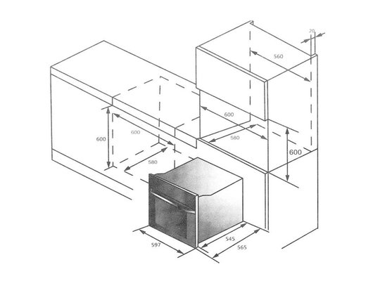 Духовой шкаф HAIER HOQ-R2ARN3BX