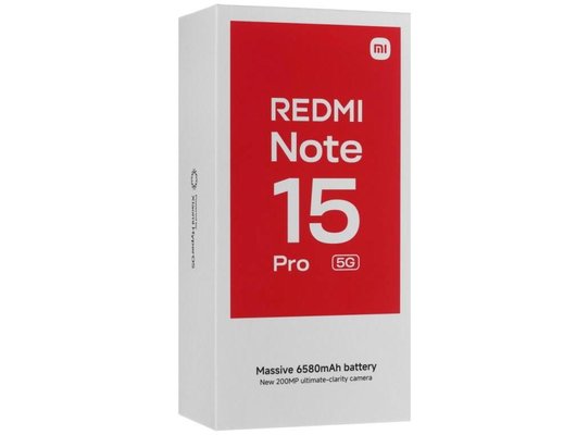 Смартфон Xiaomi Redmi Note 15 Pro 5G 8/256Gb Black