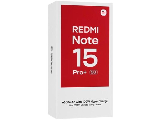 Смартфон Xiaomi Redmi Note 15 Pro+ 5G 8/256Gb Black