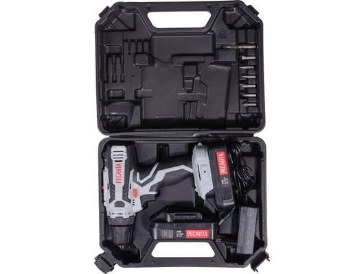 Дрель-шуруповерт Ресанта ДА-18-2ЛК ЕА+