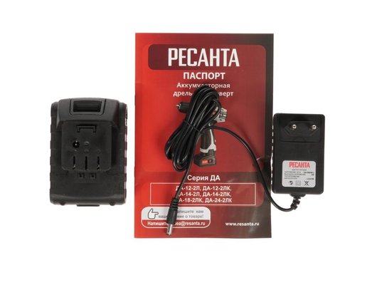 Дрель-шуруповерт Ресанта ДА-18-2ЛК ЕА+