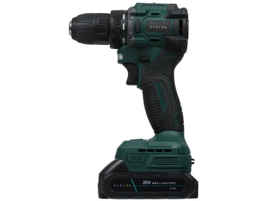 Дрель-шуруповерт Zitrek Greenpower 20 PRO (бесщеточный, 20В, 1х2.0Ач) 085-1313