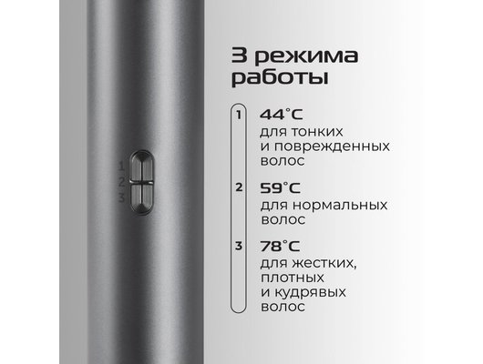 Фен-щетка RED solution MS002