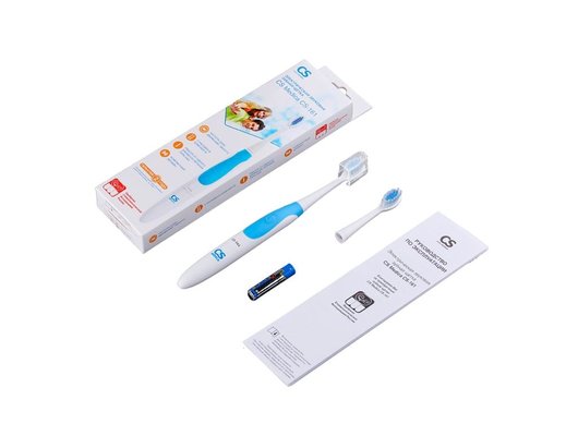 Зубная щетка электрическая CS Medica SonicPulsar CS-161 голубая