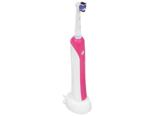 Зубная щетка электрическая ORAL-B PRO 750 CrossAction Pink, White (ПИ)