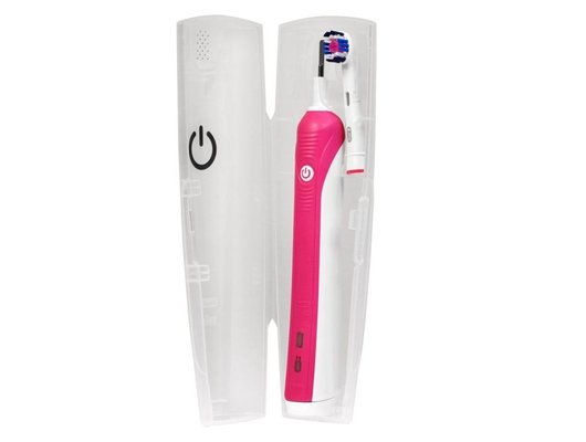 Зубная щетка электрическая ORAL-B PRO 750 CrossAction Pink, White (ПИ)