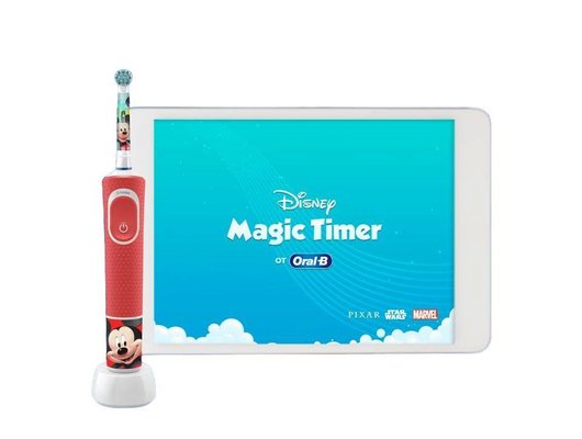 Зубная щетка электрическая для детей ORAL-B Vitality Kids D100.413.2K Mickey (ПИ)