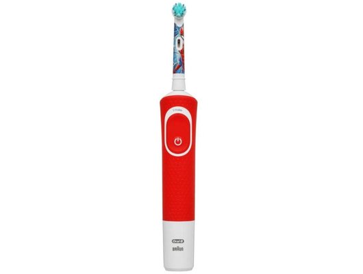 Зубная щетка электрическая для детей ORAL-B Vitality Kids D100.413.2K Spiderman (ПИ)