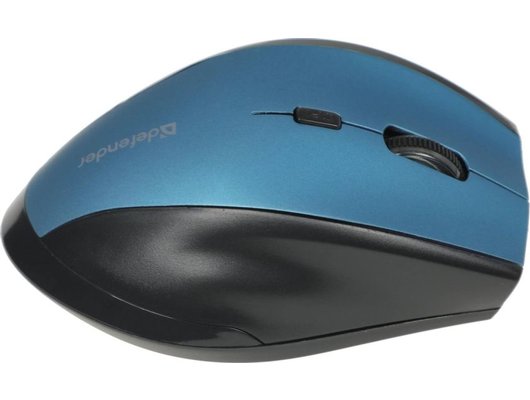 Мышь беспроводная Defender Accura MM-365 черный/синий