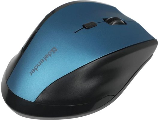 Мышь беспроводная Defender Accura MM-365 черный/синий