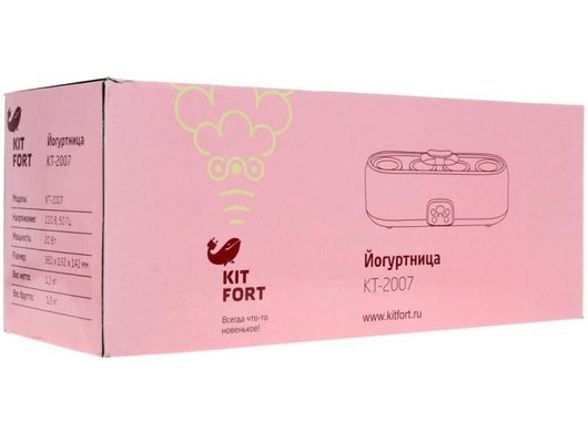 Йогуртницы KITFORT КТ-2007