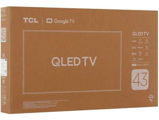 4K (Ultra HD) Smart телевизор TCL 43P7K (UZ)