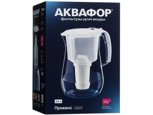 Фильтр кувшин АКВАФОР Прованс черный