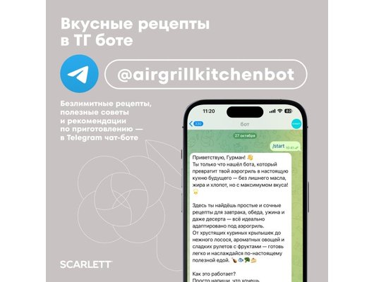 Аэрогриль Scarlett SC-AF15S01D