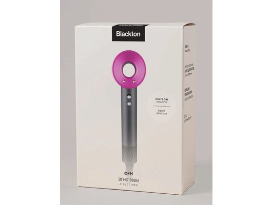 Фен Blackton Bt HD1818M AirJet Pro Gray-Pink