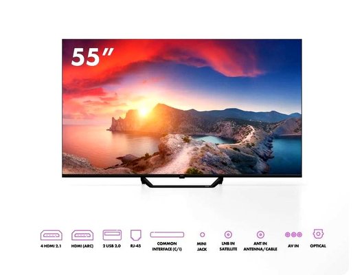 4K (Ultra HD) Smart телевизор HAIER 55 HQLED S2 PRO