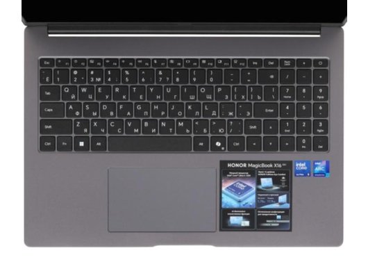 Ноутбук Honor MagicBook X16/5301ARGP/Core i5 Ultra-125H/16Gb/512Gb/16 FHD IPS/Win11 серый