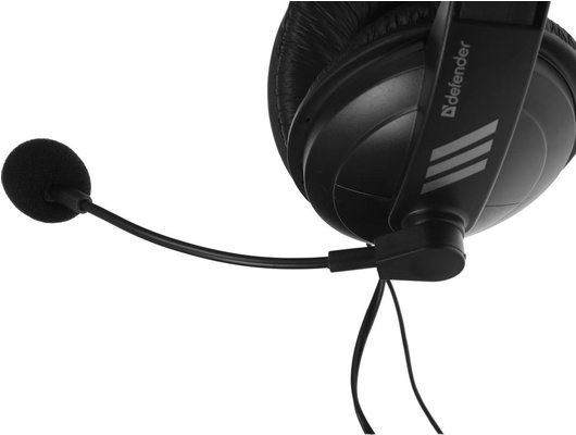 Наушники с микрофоном проводные Defender Gryphon 750 черные