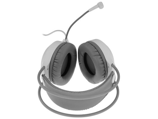 Игровые наушники проводные Oklick HS-L300G белый