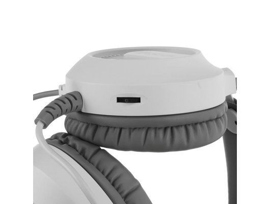 Игровые наушники проводные Oklick HS-L300G белый