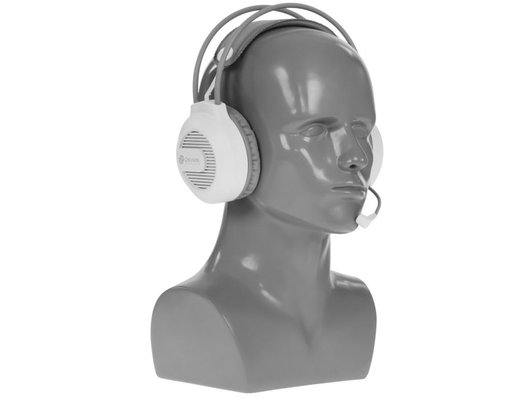 Игровые наушники проводные Oklick HS-L300G белый