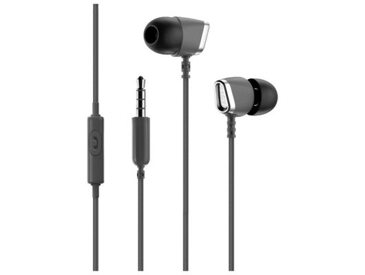 Гарнитуры OLMIO Flame 3.5мм серые