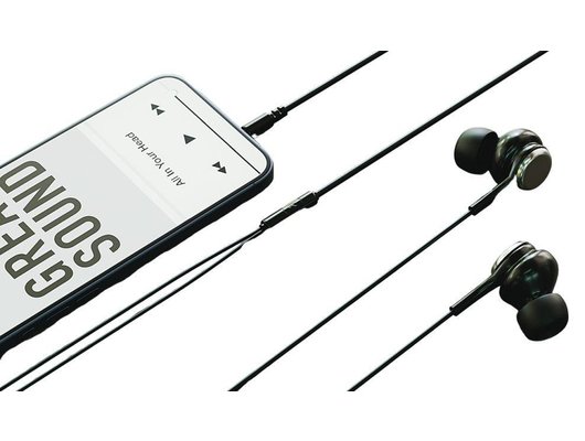 Гарнитуры OLMIO Fly 3.5мм черные