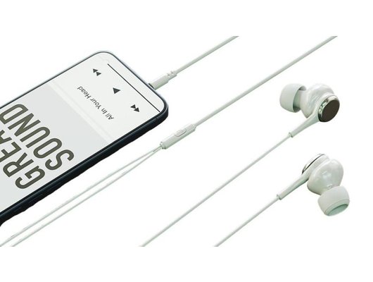 Гарнитуры OLMIO Fly 3.5мм белые