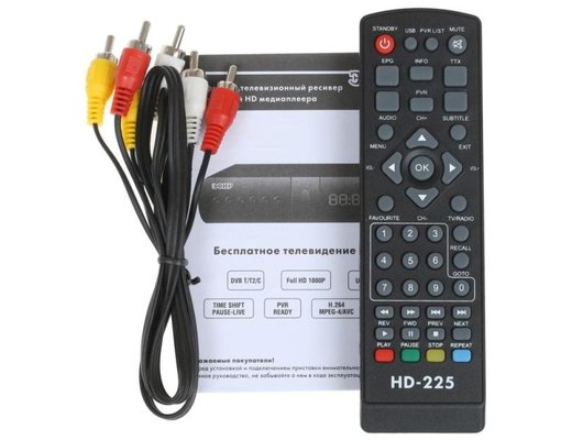 DVB-T2 ресивер Сигнал Эфир HD-225 (DVB-T2/C)